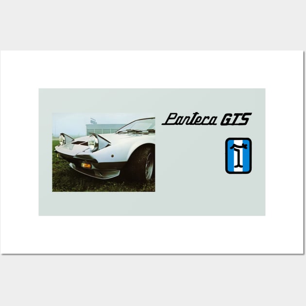 DE TOMASO PANTERA - brochure Wall Art by Throwback Motors